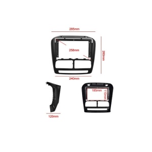 Rama Navigatie 9" cu cablaj si modul canbus compatibila Fiat Doblo 2010-2015 Cod: NV3132/ GR3 - Img 2