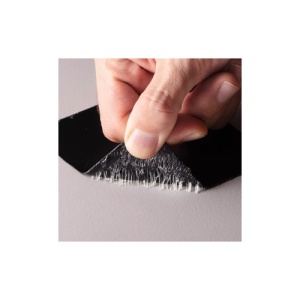 Set 10 plasturi rezistenti la apa Super Adeziv Flex Tape culoare negru 10cmx10cm Cod: AT114 - Img 2