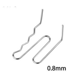 Set 100 cleme pentru pistol de reparat obiecte din plastic 0.8mm Cod: K18028-15 - Img 1