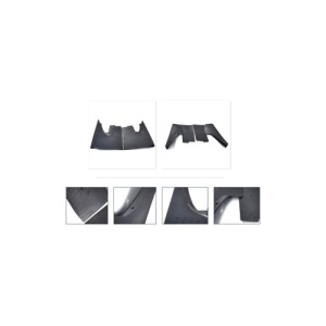 Set 2 aparatori noroi compatibile Mercedes Sprinter W901/W902/W903/W904/W905 Fata / Spate Cod: 10100-S/ 10101-D TR - Img 2