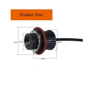 Set 2 becuri LED Marker Angel Eyes compatibil BMW 40W Cod: A.E.2020 - Img 2