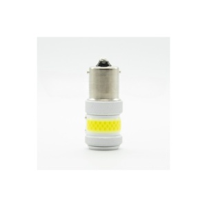 Set 2 becuri o faza BA15S P21W T.V. LED COB 12W PREMIUM Cod: W3-BA15S-W-EK - Img 1