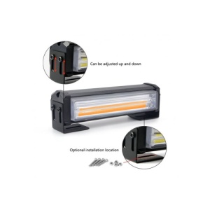 Set 2 proiectoare cu functie stroboscopica Lumina Portocalie 12-24V Cod: 206-2C - Img 5