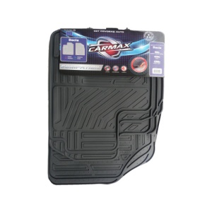 Set 4 covoare cauciuc interior compatibile DACIA - CARMAX - Img 1
