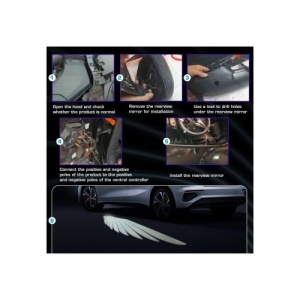 Set lampi LED 12V efect Angel Wings lumina alba Cod: FS-1801 - Img 4