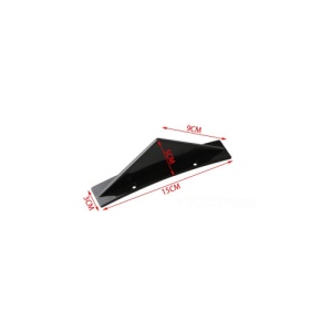 Set ornament splitter pentru bara spate culoare Negru Cod: UNIV-046 - Img 4