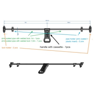 Sistem inchidere usa remorca camion ZD-01 SP - Img 2