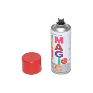 Spray vopsea Magic Rosu 400ml Cod: 270 - Img 2