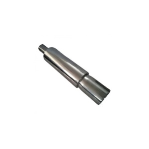 Toba inox universala, iesire 8 cm, intrare 4.8 cm, lungime 50 cm Cod: 50143 - Img 1