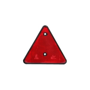 Triunghi rosu reflectorizant cu prindere in 2 puncte Cod: TR014 - Img 1