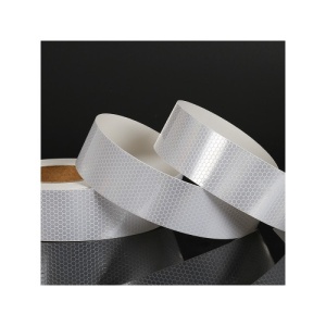 Banda reflectorizanta tip fagure culoare Alba 5cmx25m Cod: CH-022W - Img 4