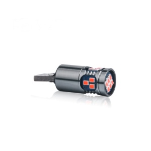 Bec T10 18SMD 2016 12V Canbus 400 lumen Lumina rosie Cod: HH024 - Img 2