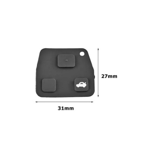 Buton cauciuc pentru carcasa compatibil Toyota, Cod: 1011 - Img 3