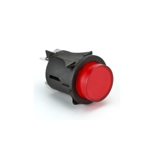 Buton LED 25mm rosu Cod: TL-27 - Img 1