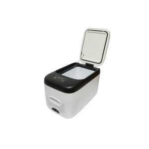 Frigider auto cu compresor 12-24-220V, 45W, capacitate 25L tip troler 568x330x332mm Cod: BK77583 - Img 3