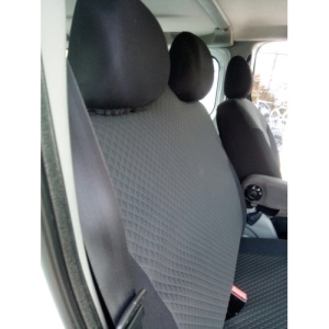 Husa auto dedicate Opel Vivaro 2014-> 9 locuri FRACTIONATE. Calitate Premium - Img 2