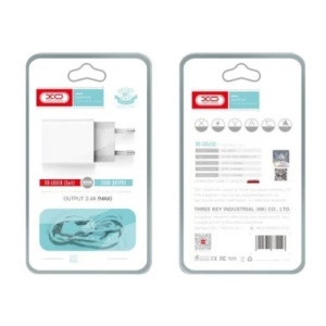 Incarcator retea USB 2.4A cu cablu compatibil Lighting (Iphone ) Cod:XO-L65-NB103A - Img 2