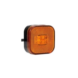 Lampa gabarit 62x62, LED, galbena, 12-36V, Fristom Cod:FT-027-Z - Img 1