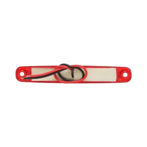 Lampa laterala de gabarit cu LED rosu 12/24V Cod: BK69488 - Img 2