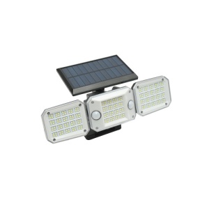 Lampa LED cu panou solar telecomanda si baterie 2000mAh, IP65 Cod: BK69957 - Img 1