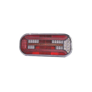 Lampa spate 302x130, LED, 6 functii, dreapta Fristom Cod: FT-600 P - Img 1