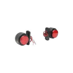 Lampi laterale de gabarit cu LED 12/24V, rosu-alb Cod: BK69445 - Img 4