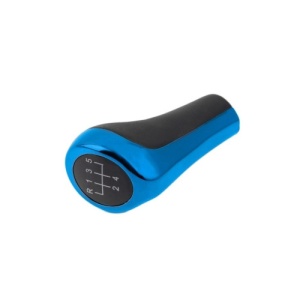 Maner schimbator 5 viteze compatibil BMW X1 X3 X5 E53 E83 E60 E81, E82, E87, E90, E91, E92, Albastru Cod:FX-310 - Img 4