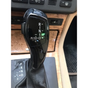 Maneta schimbator automat BMW cu LED SK002-B negru - Img 3