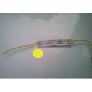 Modul 3 SMD 2835 12V lumina galbena - Img 1