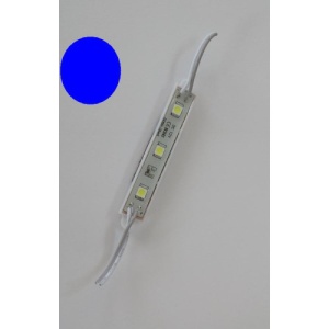 Modul 3 SMD 5050 24V lumina albastra - Img 1