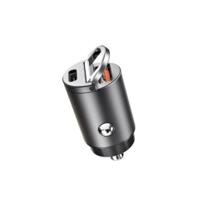 Mufa incaricator auto mini cu Quick Charge USB QC4.0 100W si PD30W Cod: A088 / 100W - Img 1