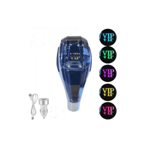 Ornament schimbator viteza cristal design universal cu LED si baterie reincarcabila Cod: ZC-VIP1 - Img 1