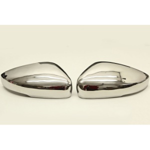 Ornamente crom pt. oglinda compatibil VW Polo 5 V Typ 6R 6C CROM 0590 - Img 3