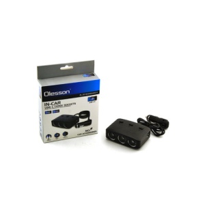 Prelungitor bricheta cu voltmetru si USB Cod: 1679 - Img 2