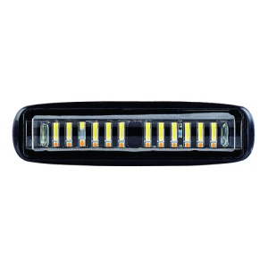 Proiector LED GD62424NLF 24W 30Â° 12-24V lumina alba + portocalie si functie stroboscopica - Img 1