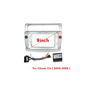 Rama Navigatie 9" cu cablaj si modul canbus compatibila Citroen C4 I 2004 - 2009 Cod: NV3028/ GR2 - Img 4