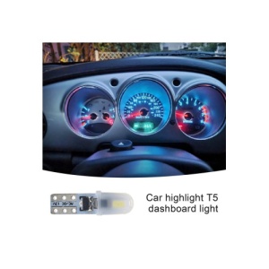 Set 2 becuri T5 LED 2SMD 3014 12V CANBUS nonpolar â€“ Alb, Rosu sau Albastru Cod: JSUN31/32/33 - Img 4