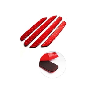 Set 4 ornamente protectie praguri din cauciuc Cod: PRGC001LG - Img 3