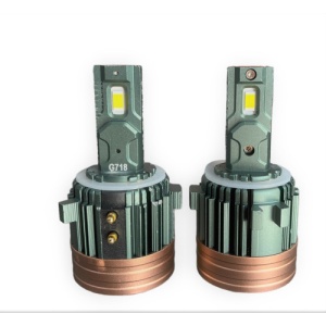 Set Bec H7 cu LED 3570 50w CANBUS 4800lumen 6000k Voltaj: 12-24V COD: EK-GH7 - Img 1
