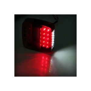 Set lampa spate LED 110x105 mm, 5 functii, iluminare numar, stanga/dreapta Cod: H5-363PC - Img 5