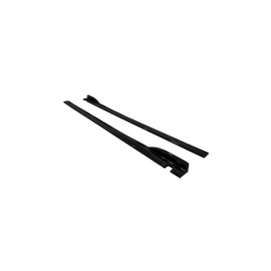 Set prelungiri ornament praguri laterale tuning L-195cm, culoare Negru Lucios Cod: PRG1010-195 ( nu se trimit prin curier ) - Img 1