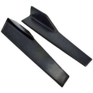 Set prelungiri ornament praguri laterale tuning negru mat Cod:316301A/45 - Img 2