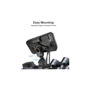Sistem GPS moto cu DVR si camera marsarier + senzori presiune 12V cu 2 camere Cod: CHS-C5-MOTO - Img 5