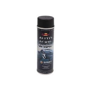 Spray Vopsea Profesional Champion 500ml Negru Mat Cod: RAL9011 - Img 1