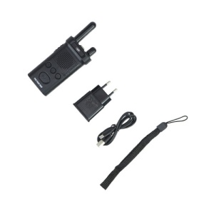 Statie radio portabila PNI PMR R60 446MHz, 0.5W, Scan, blocare taste, SOS, Monitor, acumulator 1200mAh - Img 2
