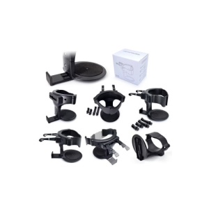 Suport pahar prindere grila ventilatie cu 3 adaptoare Cod: B-1101 - Img 3