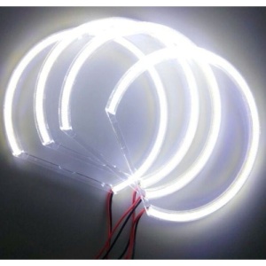 Angel Eyes COB compatibil BMW seria 3 E46 (far fara lupa) - Img 2