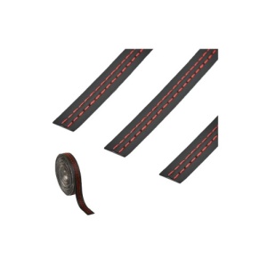 Banda autoadeziva imitatie piele culoare negru diverse cusaturi lungime 2m Cod: BAC2 - Img 5