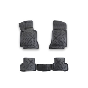 Covoare cauciuc tavita compatibile Mercedes Clasa C W205 2014-2020 Cod: 3D AP-1111 / A80-X143 - Img 1