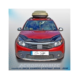 Deflector capota compatibil Dacia Sandero / Sandero Stepway 2009-2012 Cod: 15031 / DEF4 - Img 1